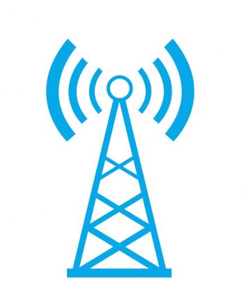 Tower with Wifi Signal Icon