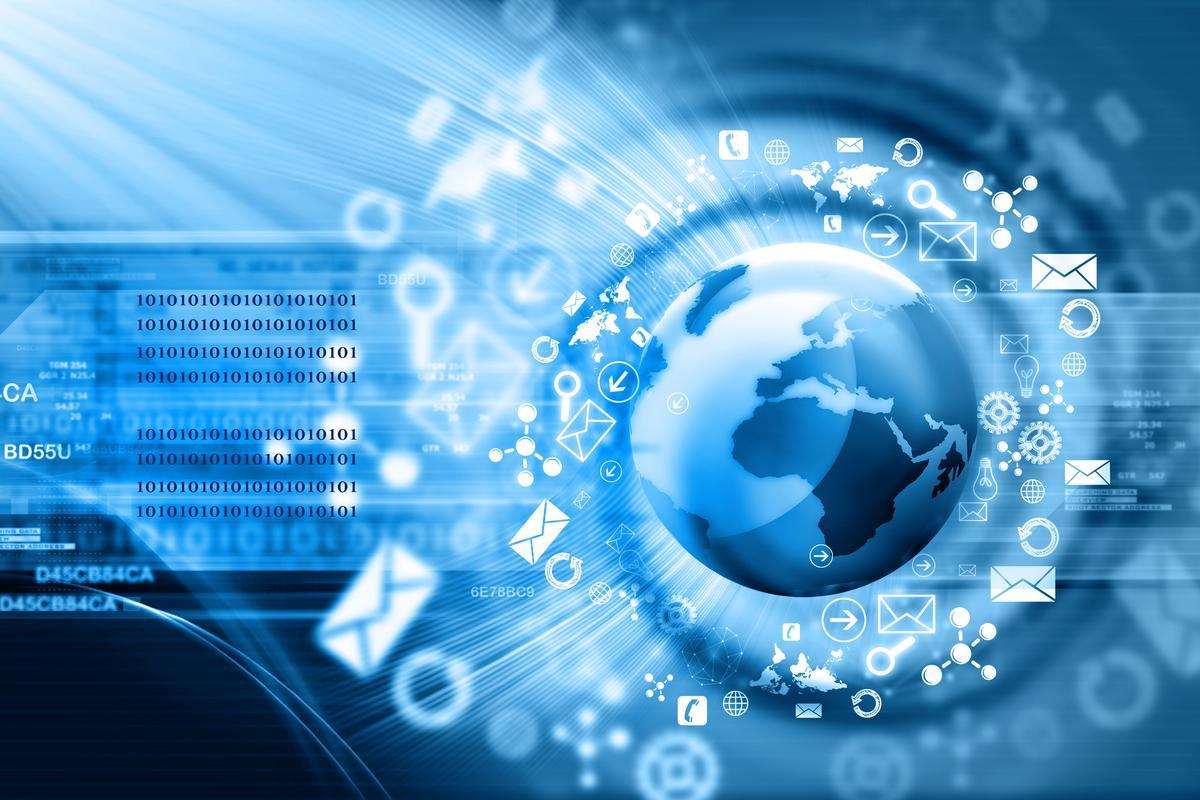 Digital representation of global connections